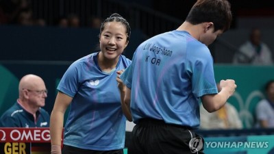 '대만에게 쩔쩔' 수상한 중국 탁구… 신유빈-임종훈, 만리장성 넘을 기회 잡았다