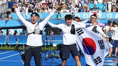 ‘4강에 한국 선수 3명’ 가능해졌다…단 1명도 안 떨어진 한국 양궁 [2024 파리]