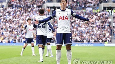 '멀티골 폭발' 손흥민, 뉴캐슬전서 'EPL 역대 득점 10위권' 진입할까