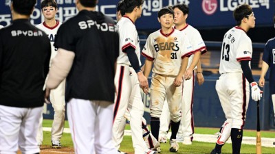 패패패패패→5할 붕괴→37일 만에 5위 추락…한화에게도 쫓기는 두산, 가을야구 위태롭다