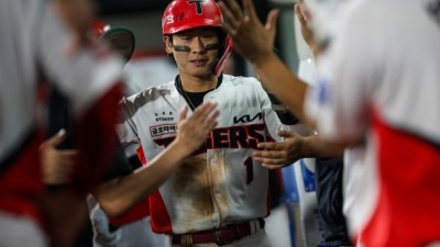 KIA 5연승 파죽지세! 우승 매직넘버 '5', 롯데 10-0 완파... '라우어 9K+박찬호 4안타' [리뷰]