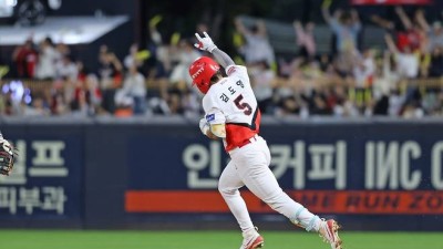 ‘38홈런-40도루’ KIA 김도영 대기록까지 홈런 단 두 개…140득점도 보인다