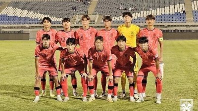 한국 U-19 축구, 아시안컵 예선 첫 경기서 쿠웨이트 3-0 격파