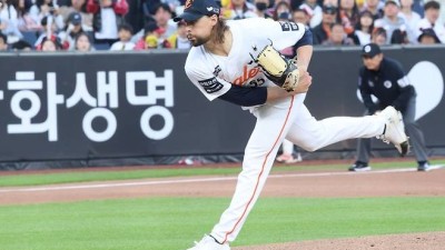 '연장 접전 끝 1점차 승' 한화, 와이스 선발 출격...LG는 손주영 예고