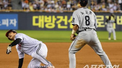 '명장이 염갈량 작전 간파했는데...' 노시환의 욕심이 부른 참사. 폰세 승리 날아가고 역전패할 뻔[잠실 현장]