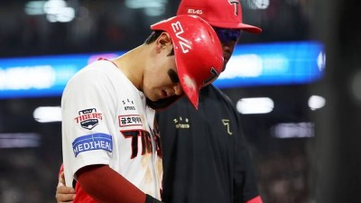 김도영 햄스트링→박찬호 무릎→김선빈, 나성범 종아리→또 김도영...KIA, 다리 보험이 있다면 들어야 할 판