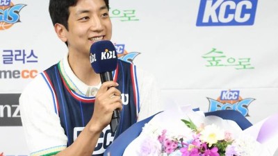 '전격 이적' 허훈 우승 위해 KCC 왔다, 문경은 감독님 섭섭한 감정 이해
