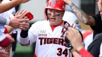 KIA·키움 연장 11회 헛심 공방 끝 3-3 무승부→KIA 김도영·나성범 공백 크다→최형우 15G 연속안타→키움 11회초 2사 만루 찬스 통한의 무산[MD광주]