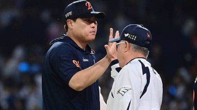 한화, 이런 '넉넉한 승리' 얼마 만이야…김경문 감독 류현진 최소 실점→타선도 집중력 보여줬다 미소 [창원 현장]