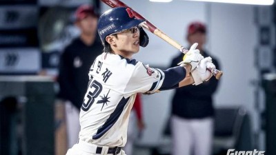'물오른 타격감' 전민재 1번 전진배치→나승엽 1루수 복귀! '2G 연속 침묵' 장두성 대신 김동혁 중견수 출격 [부산 현장]