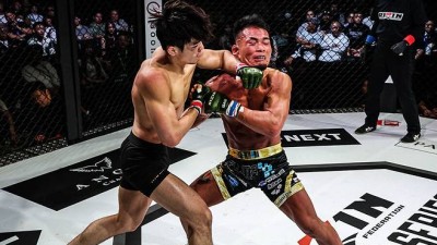 [라이진] '한국 격투기 신성' 지혁민 사고쳤다, 일본 최강 레슬러 TKO 격파…팀 코리아, 팀 라이진에 4-5 석패 (종합)