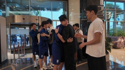 방탄버스에 경호 차량까지...대한민국 대표팀, 펄펄 끓는 45°C 이라크 현지 도착 이강인은 추후 합류 예정