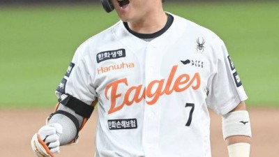 감독이 고맙고 미안한 선수 1위 턱밑 추격, 한화 잘 나가는 이유 보여줬다…백업이 강해야 강팀