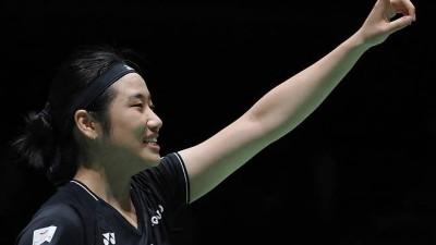 압도적인 ‘셔틀콕 여제’···안세영, 34분 만에 ‘동료’ 김가은 상대로 2-0 완승, 인도네시아오픈 8강행