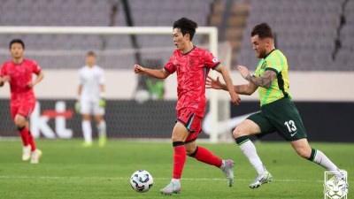 [442.review] ‘배준호 빠지니 위력 잃은 공격’ 한국, 호주와 아쉬운 0-0 무…이민성호 데뷔전 ‘첫 승 실패’