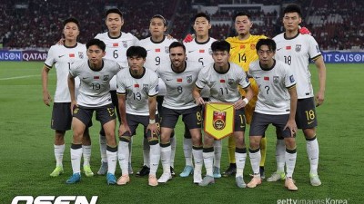 '승부조작 흥분!' 중국, 인니에 0-1 패하며 참혹한 월드컵 진출 실패