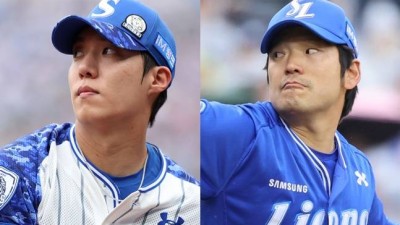 '3위 도약' 삼성 초비상, 필승조 백정현 어깨 불편감→2군행... 원태인도 휴식차 빠졌다