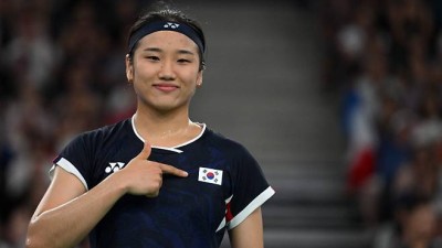 한일전 완승…‘부상 투혼’ 안세영, 야마구치 2-0 꺾고 인니 오픈 결승행