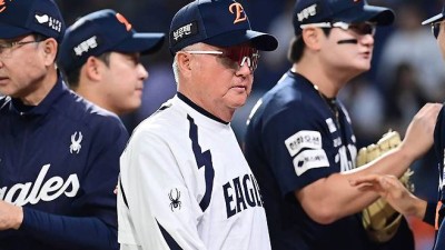 '1점 차 승리→1위 LG와 0.5G 차' 김경문 감독 끝까지 집중력 잃지 않은 선수들 칭찬 [광주 현장]
