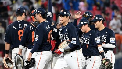 '한화-LG 이대로 KS까지?' 괴물 충격 부상에 날아간 1위 탈환, 또 기회가 왔다