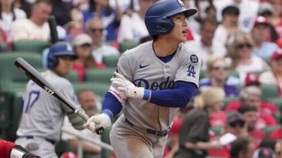 김혜성이 돌아왔다! 'ML 4할 타자' 존재감 폭발→KBO MVP 페디와 격돌→2안타 1도루…다저스 1-2 끝내기 패배