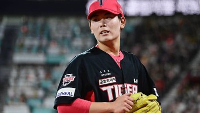 자신 있게 던지더라 꽃감독이 기대한 이유 있었네...'2⅔이닝 깔끔투'로 KIA 구한 성영탁 [광주 현장]