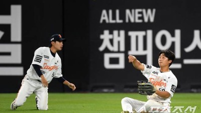 결국 김서현까지 투입.. 한화 김재걸 코치가 미팅 소집! → 이겼지만 반성할 건 반성하자