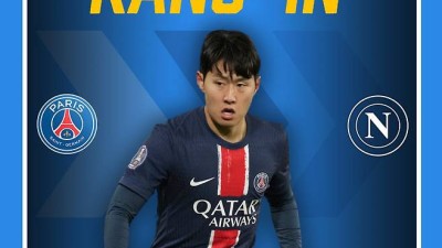 '대한민국 에이스'에 흠뻑 빠졌다! 잉글랜드 우승팀의 '열렬한 러브콜'…이강인은 '이적 잠시 보류'→PSG가 주도권 쥐고 있다