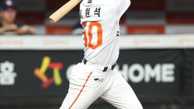 '이원석 데뷔 첫 그랜드슬램+조동욱 첫 승' 한화, 잇몸 야구로 대승...선두 경쟁 불꽃 튄다 [IS 대전]