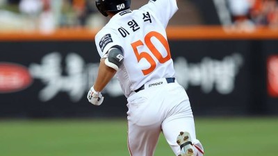 술술 풀리는 한화, 이번엔 ‘땜빵’ 합작승···플로리얼 자리에 이원석 만루포, 류현진 빠진 자리에 조동욱 5이닝 1실점 승리투
