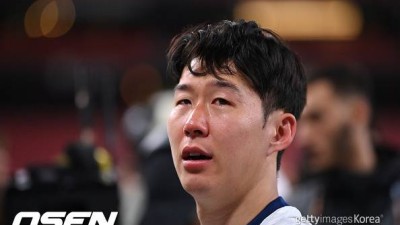 '뜨거운 눈물' 흘렸던 SON.. '토트넘 종신' 주장 나왔다→손흥민은 내 미래 나도 궁금 말 아껴