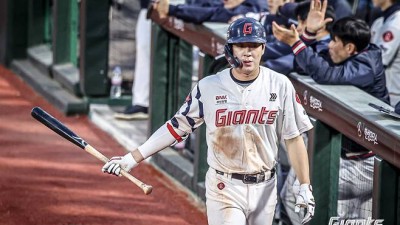 열흘 빠졌는데 여전히 결승타 1위...나승엽, '득점력 저하' 롯데 반등 동력