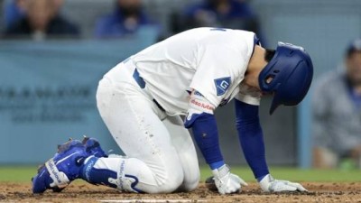 '아!' 김혜성 이런 황당 실책을, 하마터면 완전히 분위기 넘어갈뻔... 4할 타율 무너졌다→결국 교체 OUT