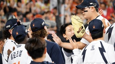 와 동점 되는줄.. 한달전 복수 제대로! 한화, 두산전 싹쓸이! 김서현 쫄깃 세이브+노시환 동점포까지