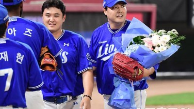 KBO '역대 2호' 기록 탄생, 1점 결국 지켜냈다…'구자욱 결승포' 삼성, KIA 잡고 '위닝 시리즈' [광주 리뷰]