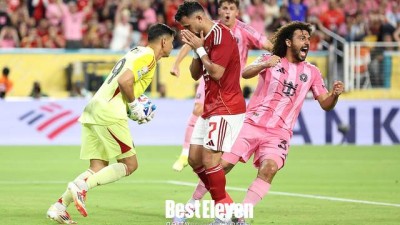 내가 찬다 고집… PK 실축한 트레제게, 분노 폭발한 알 아흘리 팬들, 메시 잡을 수 있었는데