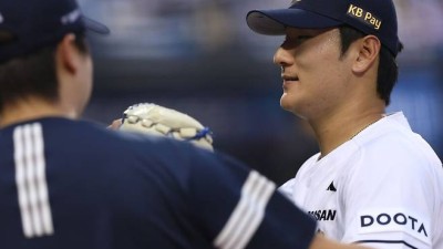 내가 양현종-김광현 선배도 아니고… 15승 에이스가 이제 1승, 하지만 153km 날개를 활짝 폈다