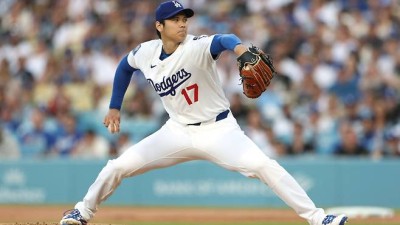 '이도류가 부활했다' 오타니, 663일 만의 마운드서 161㎞ 광속구 쾅!…SD전 1이닝 1실점