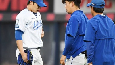 옆구리 부여잡은 에이스, 설마 또.. 여러 사람 화들짝! → 경기 후 몸상태 직접 밝혔다