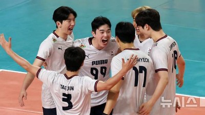 한국 남자배구, AVC 네이션스컵 첫 경기서 뉴질랜드 3-0 완파