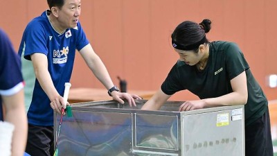 천하의 안세영도 너무 힘들어…배드민턴 대표팀 지옥 훈련 시작, 박주봉 감독 선수 간 기량 차 좁혀야 [진천 현장]