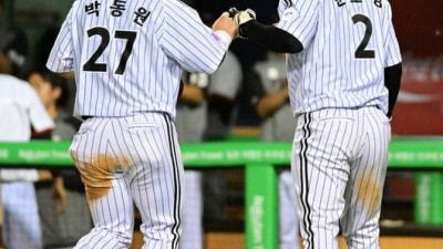 '1위 한화와 1.5경기 차' LG 라인업, 최원영 RF-문성주 DH...'제대' 이정용 1군 등록