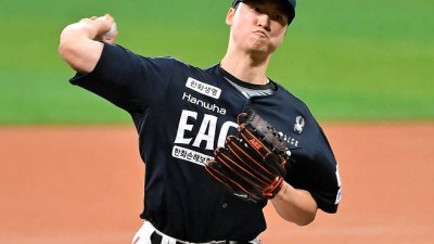 '78억 FA' 무너진 한화, 6연승 무산보다…'1승 6패' 엄상백 부진이 더 아팠다 [부산 현장]