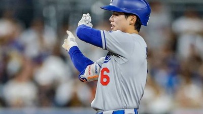'해도 해도 너무하네!' 김혜성, '2루타+득점' 결정적 활약→칼같은 교체 OUT…다저스는 끝내기 홈런으로 4-3 승리