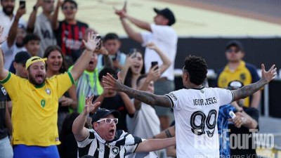 이럴 수가! '이강인 벤치' PSG, '브라질 명문' 보타포구에 0-1 리드 허용...전반 종료