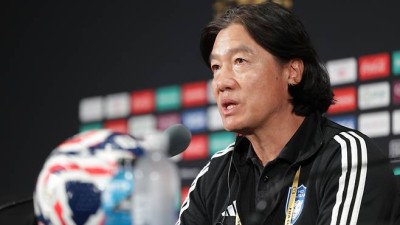 [뉴저지 현장인터뷰]'대이변 도전!' 김판곤 감독 브라질에 승리하면 특별한 경험…큰 스토리 될 것…아직 희망 살아있다 배수진(전문)