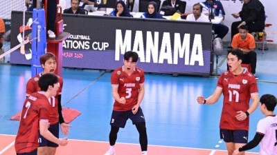 에이스 허수봉, 벼랑 끝에서 대폭발! 한국, 호주 3-1로 꺾고 네이션스컵 준결승 진출 [MD더발리볼]