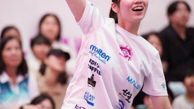 韓이 좋아서 K-드라마로 한국어 공부→'日 귀요미' 유즈키 한국 팬들 응원 감사 [고양 현장]
