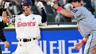 1번타자 고민 롯데, 왜 2할대 김동혁이 계속 출전하나...엄청난 반전이 숨어있다