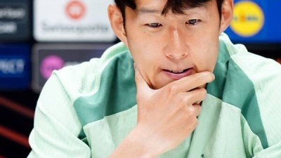 사실상 100%에 가까워져 프랑크 감독 '캡틴 SON' 無 언급...손흥민, 토트넘과 결별 임박